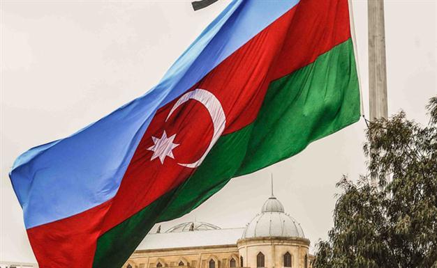 flag of azerbaijan photo afp