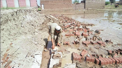 college boundary wall collapses days after construction college boundary wall collapses days after construction