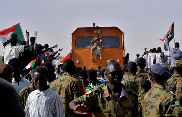 the protesters have insisted civilian representatives must join the military council photo reuters