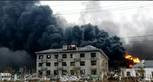 the explosion in yancheng was one of the worst industrial accidents in china in recent years photo afp the explosion in yancheng was one of the worst industrial accidents in china in recent years photo afp