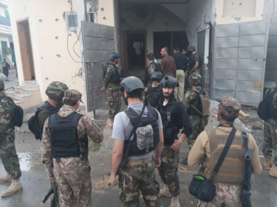 at least five terrorists killed as 17 hour long security operation ends in peshawar at least five terrorists killed as 17 hour long security operation ends in peshawar