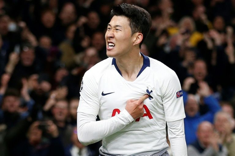 korea forward son has shown this season that playing without kane need not be fatal to his side 039 s european ambitions as he has scored nine goals in 10 matches with kane absent this season photo afp