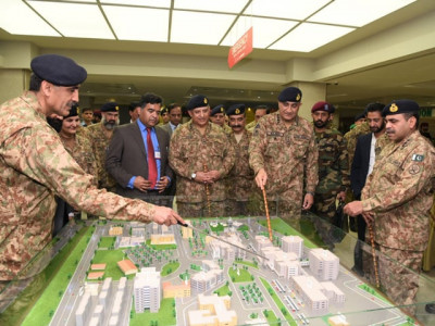 coas inaugurates new blocks at cmh rawalpindi
