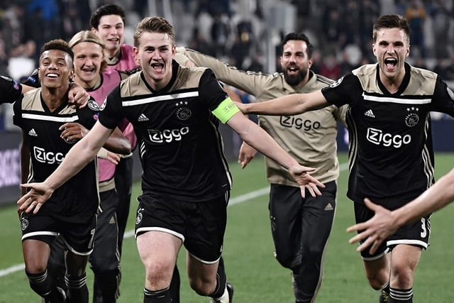 ajax settled well after that but despite not playing well juventus went ahead when ronaldo got away from the defenders to score the 126th champions league goal of his career photo afp ajax settled well after that but despite not playing well juventus went ahead when ronaldo got away from the defenders to score the 126th champions league goal of his career photo afp