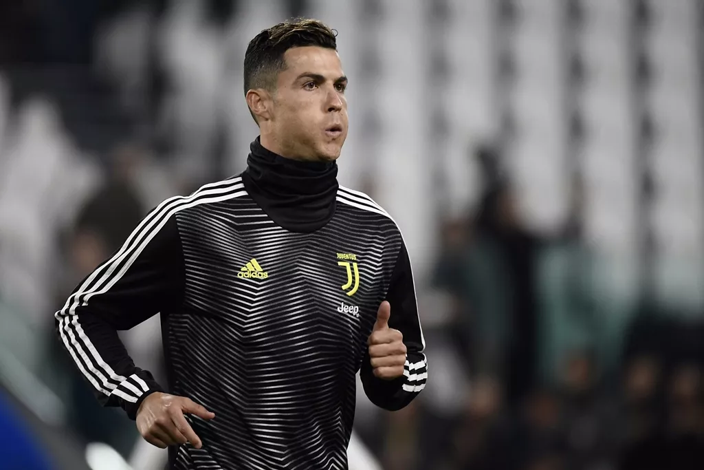 ronaldo in juventus colours photo afp ronaldo in juventus colours photo afp