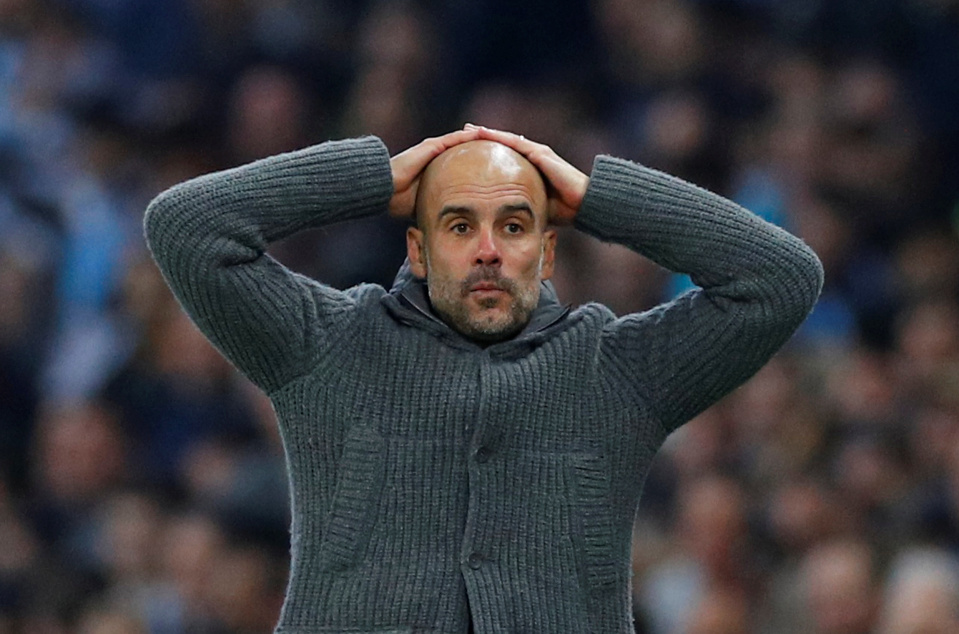 despite the painful end to city 039 s attempt to win all four major trophies this season guardiola insisted he was proud of the effort put in by his team and their supporters photo afp