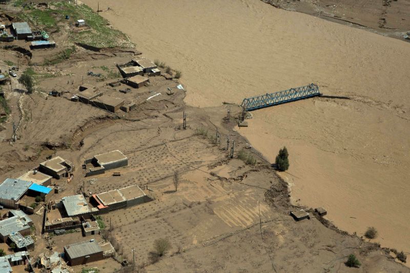 iran has been hit by major floods across most of the country since march photo afp