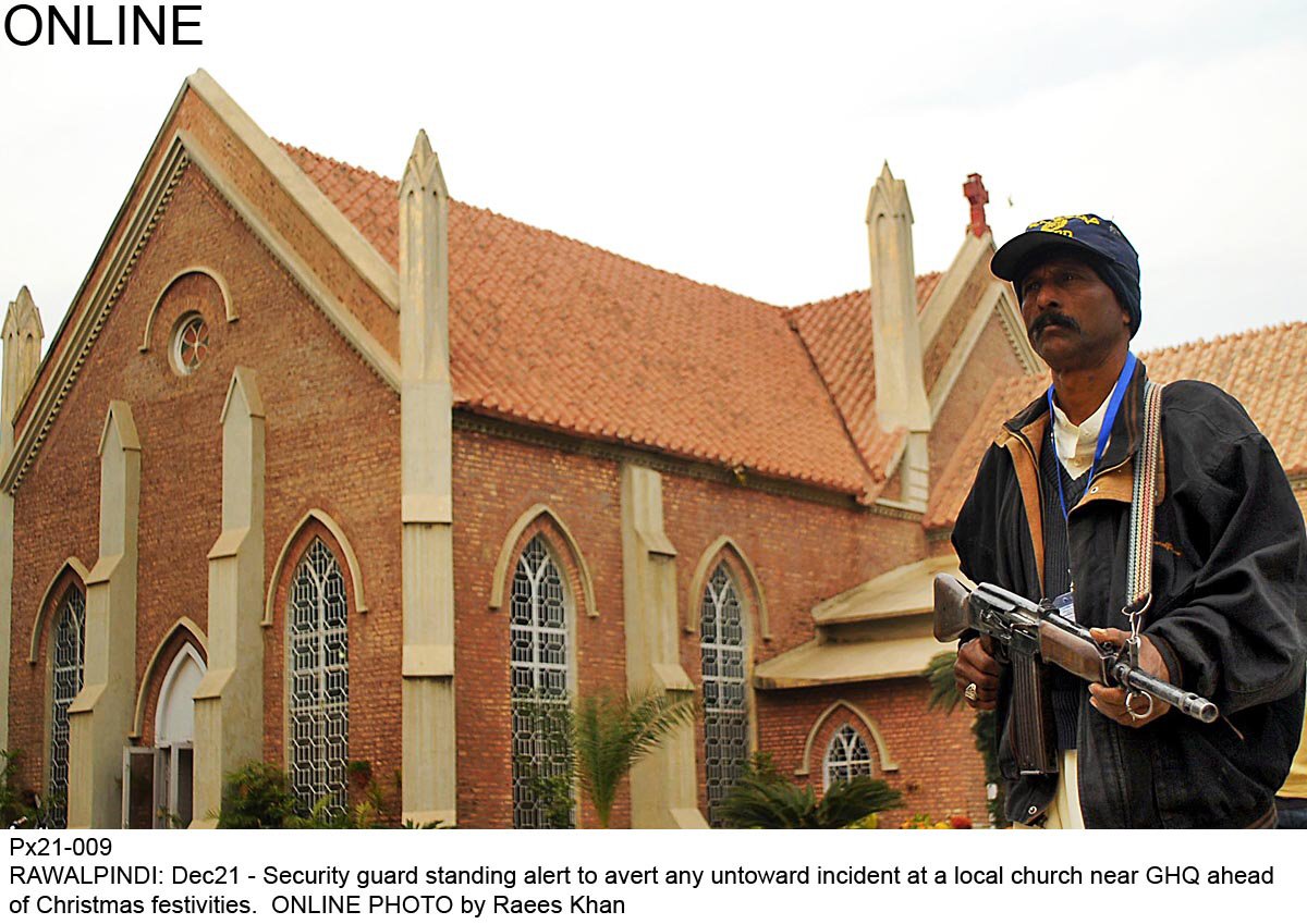 the rawalpindi city police officer abbas ahsan has finalised a security plan for good friday and easter photo online