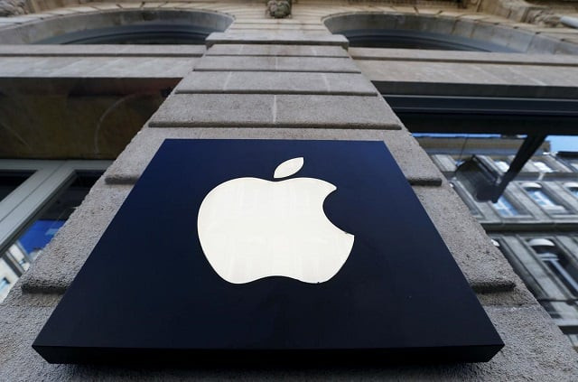 the logo of apple company is seen outside an apple store in bordeaux france march 22 2019 photo reuters the logo of apple company is seen outside an apple store in bordeaux france march 22 2019 photo reuters