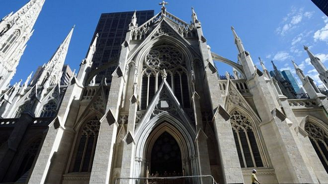 st patrick 039 s is a catholic cathedral in manhattan built in the 19th century photo afp