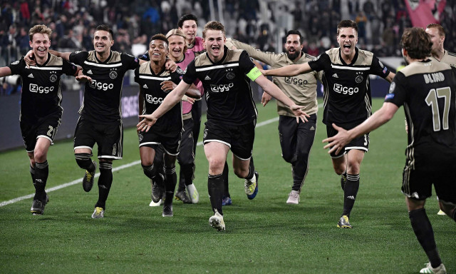 ajax have a busy schedule as they bid to end a five year trophy drought by winning the treble photo afp ajax have a busy schedule as they bid to end a five year trophy drought by winning the treble photo afp