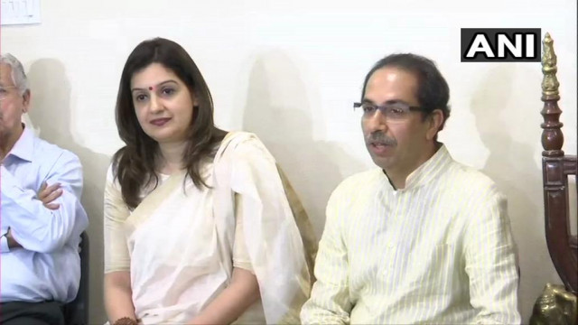 priyanka chaturvedi in a press conference on friday photo courtesy ani priyanka chaturvedi in a press conference on friday photo courtesy ani