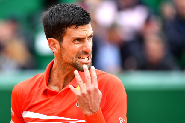 djokovic knocked out by medvedev in monte carlo quarters