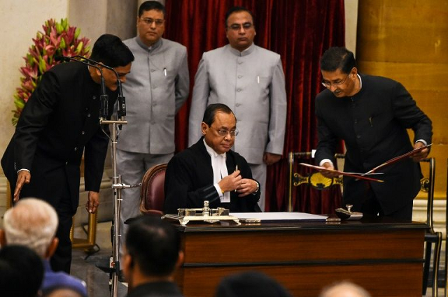 indian chief justice ranjan gogoi is due to retire in november this year photo afp