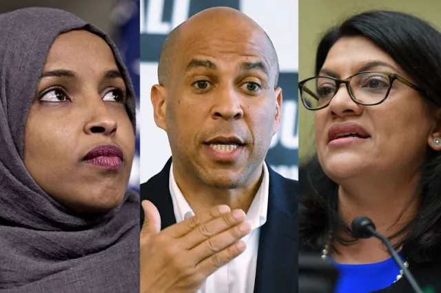 kless is said to have threatened from left ilhan omar cory booker and rashida tlaib photo afp kless is said to have threatened from left ilhan omar cory booker and rashida tlaib photo afp