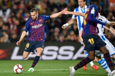 barca on cusp of la liga triumph after win over real sociedad barca on cusp of la liga triumph after win over real sociedad