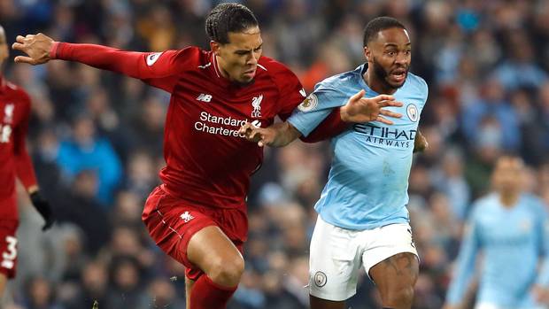 sterling the bookmakers 039 second favourite for the award behind 27 year old van dijk has been key for pep guardiola 039 s side with 17 goals and nine assists going into the weekend photo afp