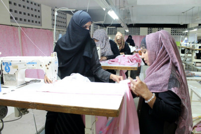 stitching her way to a better life