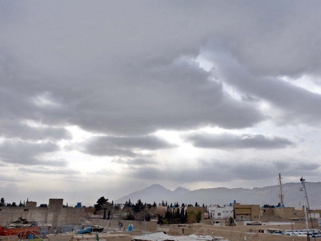 thunderstorms expected to hit north eastern parts of balochistan from tuesday photo express