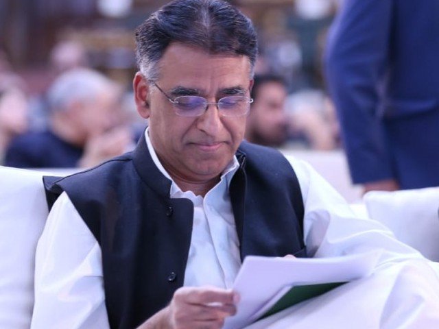 pti leader asad umar photo pti