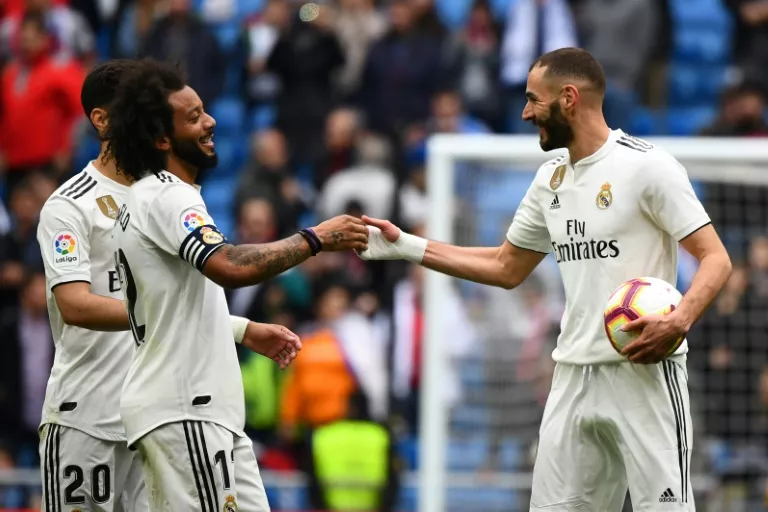 zidane has already said he expects benzema to stay and on this evidence it is easy to see why without him madrid lacked spark in the final third and in the end the emphatic scoreline flattered them photo afp zidane has already said he expects benzema to stay and on this evidence it is easy to see why without him madrid lacked spark in the final third and in the end the emphatic scoreline flattered them photo afp
