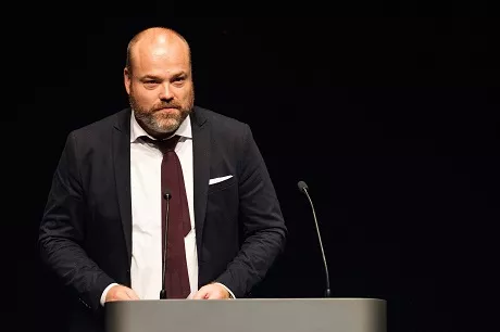 this picture taken on august 21 2017 shows bestseller ceo anders holch povlsen during an event in aarhus denmark photo afp this picture taken on august 21 2017 shows bestseller ceo anders holch povlsen during an event in aarhus denmark photo afp