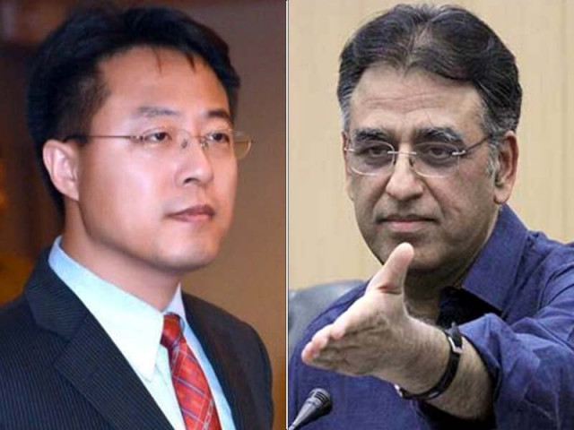 lijian zhao shares bbc video clip showing ex finance minister chastise west for criticising pak china ties file photos