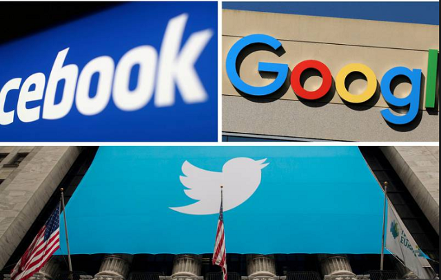facebook google and twitter logos are seen in this combination photo from reuters files photo reuters facebook google and twitter logos are seen in this combination photo from reuters files photo reuters