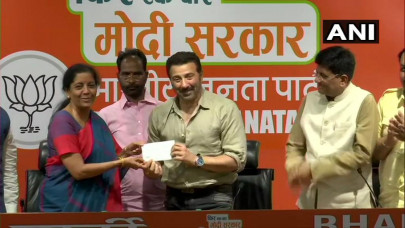 inspired by modi bollywood s sunny deol joins bjp