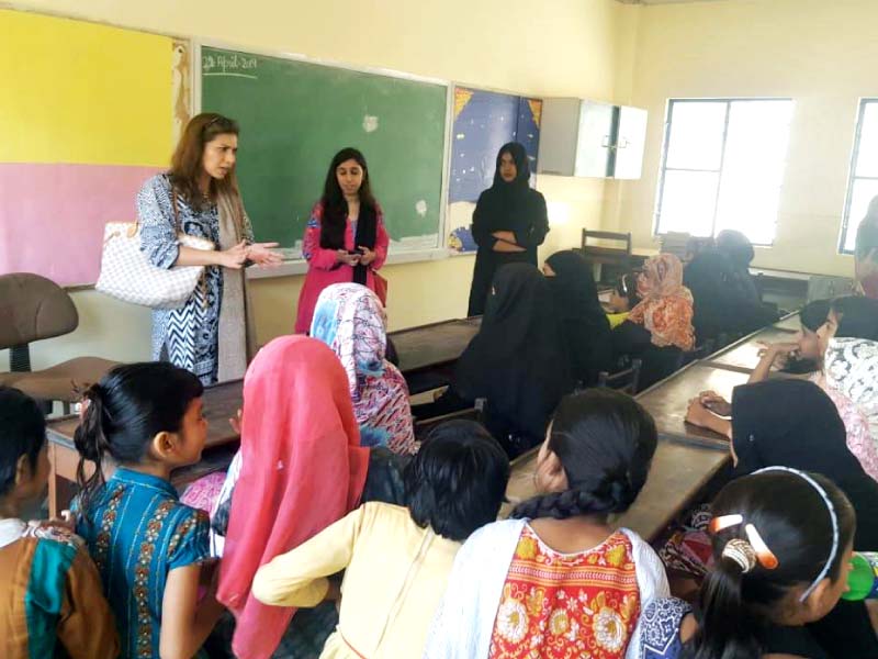 in the labyrinth of korangi 5 is this school where women of all ages come to attend basic reading and writing classes photo express