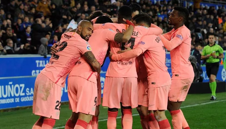 suarez 039 s goal meanwhile was his 21st in the league and marks the fourth consecutive season in which he has passed the 20 mark for barca photo afp suarez 039 s goal meanwhile was his 21st in the league and marks the fourth consecutive season in which he has passed the 20 mark for barca photo afp