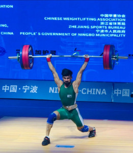 pakistani weightlifter talha eyes olympics berth pakistani weightlifter talha eyes olympics berth
