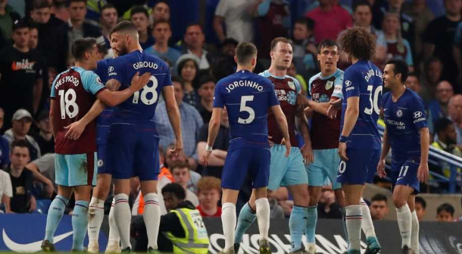 the draw saw chelsea lose ground in the race for a top four finish while all but assuring burnley of premier league survival as they reached 40 points for the season photo reuters