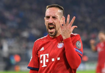 ribery ruled out of cup semi final with muscle problem ribery ruled out of cup semi final with muscle problem