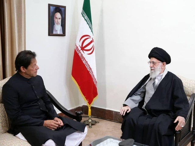 prime minister imran khan meets supreme leader of iran seyyed ali khamenei in tehran photo express