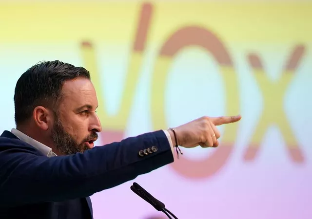 santiago abascal leader of spanish far right party vox photo afp santiago abascal leader of spanish far right party vox photo afp