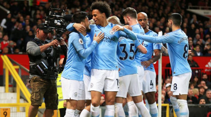 the title remains in city 039 s hands thanks to a run of 11 straight premier league wins and victory at old trafford on wednesday was a huge step towards becoming the first side to retain the premier league in a decade photo afp