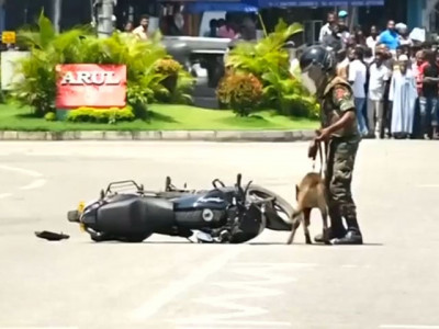 bomb scare suspicious vehicle rattle sri lanka amid attack probe