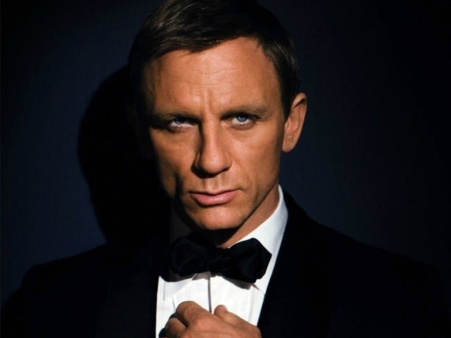 Daniel Craig as James Bond.