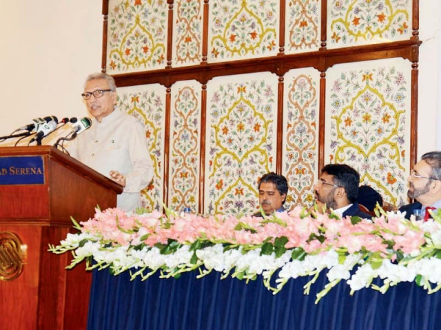 agriculture possesses massive potential for growth but the government has to realign its priorities to fulfil the real demand of the farming community said president arif alvi photo online
