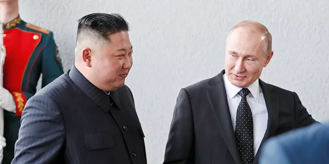 north korean leader kim jong un and russian president vladimir putin photo reuters north korean leader kim jong un and russian president vladimir putin photo reuters