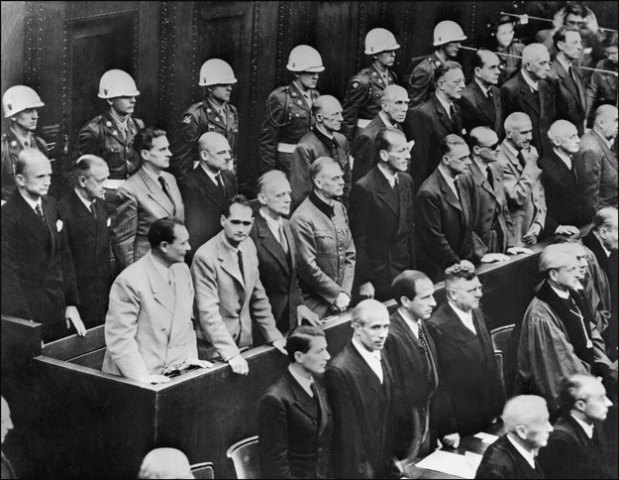 this picture taken on october 2 1946 shows nazi leaders accused of war crimes during world war ii listen to the verdict of nuremberg trial photo afp this picture taken on october 2 1946 shows nazi leaders accused of war crimes during world war ii listen to the verdict of nuremberg trial photo afp