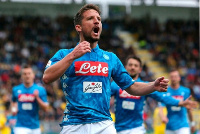 mertens joins maradona as napoli close in on champions league mertens joins maradona as napoli close in on champions league