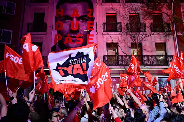 039 the socialists have won the general election and with it the future has won and the past has lost 039 photo afp 039 the socialists have won the general election and with it the future has won and the past has lost 039 photo afp