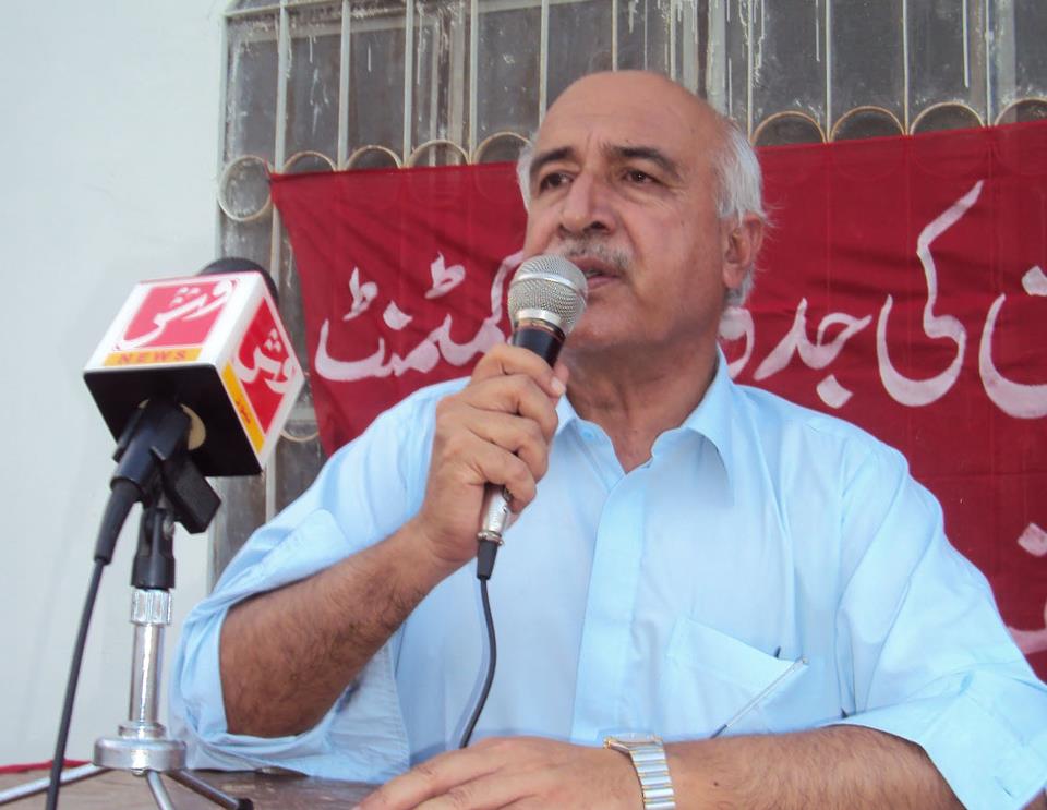 national party president dr malik baloch photo express
