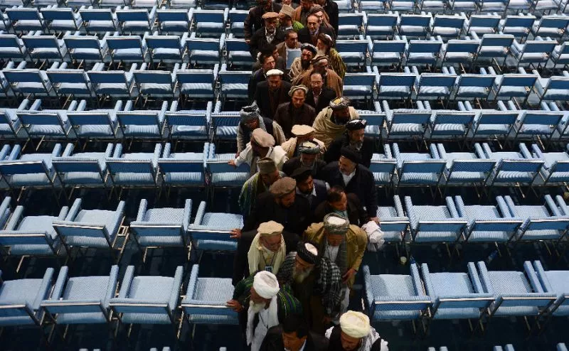 thousands gather in kabul for afghan peace meeting photo afp thousands gather in kabul for afghan peace meeting photo afp