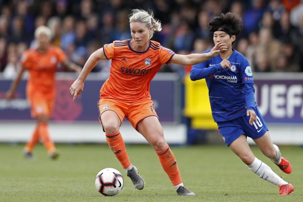 defeat left the london club unable to qualify for next season 039 s champions league as chelsea cannot finish in the top two of this term 039 s english women 039 s super league photo afp