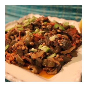 this achari bhindi is a vegetarian s delight this achari bhindi is a vegetarian s delight