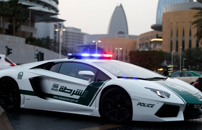 a dubai police car on patrol in dubai photo reuters