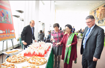 pakistani street food delights diplomats at un